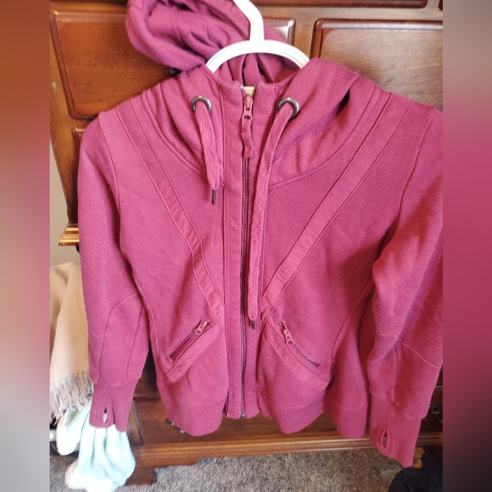 MPG maroon jacket